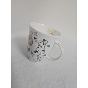 Roy Kirkham Dog Mug Fine Bone China England Dog Bone Treats Hard to Find